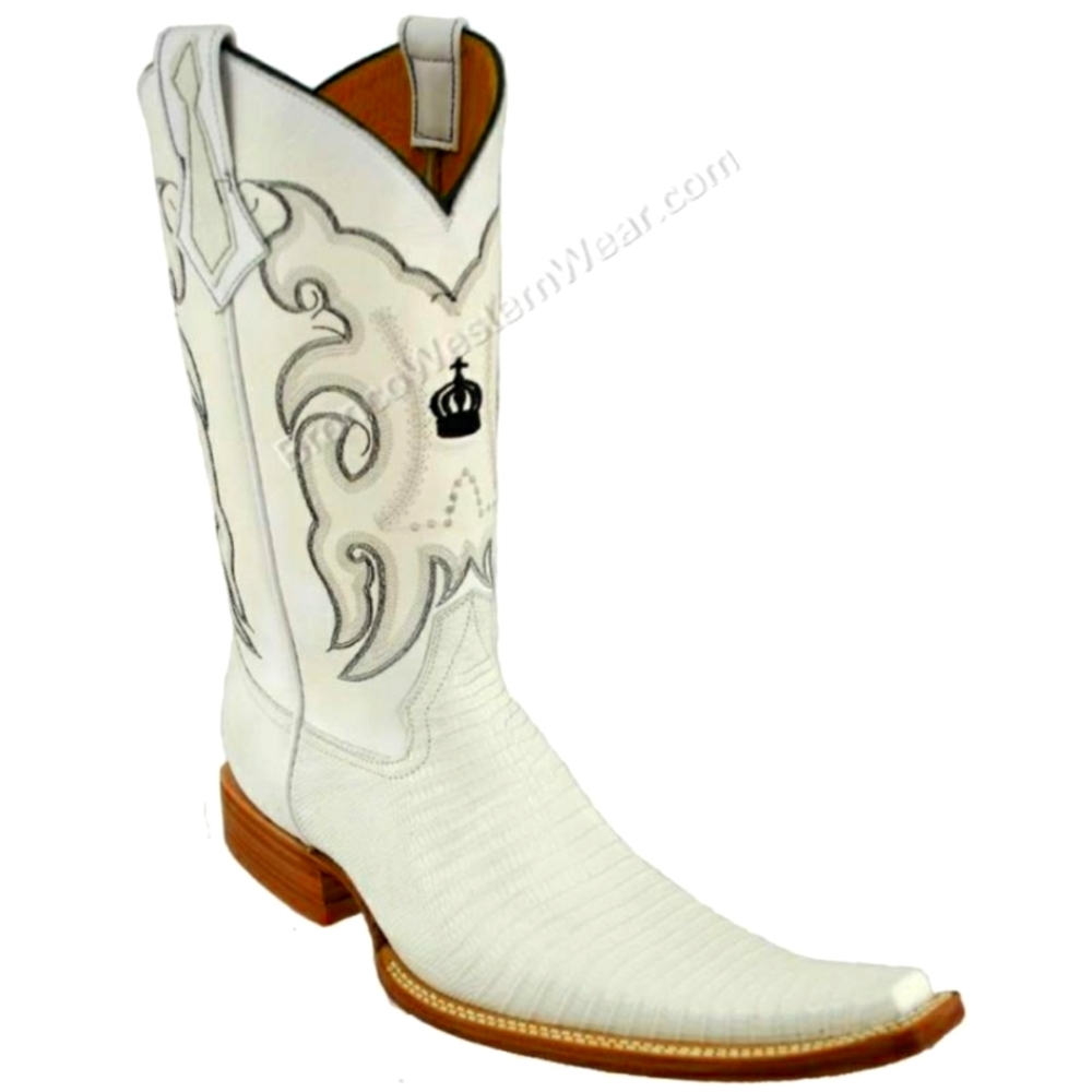 Lizard Leather Cowhide Boots Size 10/11